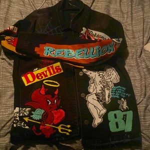 Majestik Jean jacket